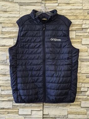 ​CORE 365 Vest Men’s Size Medium Navy Blue  Minimalist Travel Athleisure